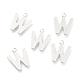 Non-Tarnish 201 Stainless Steel Charms(X-STAS-C021-06P-W)-1