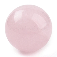 Natural Rose Quartz Sphere Beads, No Hole/Undrilled, Round Ball Beads, 39~41mm(G-I367-07J)