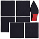 Gorgecraft 4 Pairs 2 Style PVC Self-Adhesive Anti-Slip Stick Shoes Pad(AJEW-GF0004-76C)-1