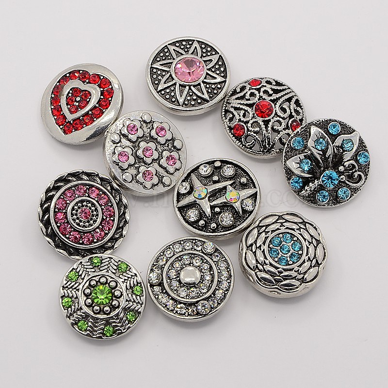 rhinestone buttons