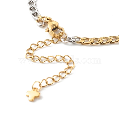 304 Stainless Steel Chain Bracelet Makings(AJEW-JB00996-01)-5