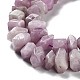 perlas naturales Kunzite hebras(G-D091-A13)-4