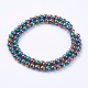 Non-magnetic Synthetic Hematite Beads Strands(G-S096-6mm-5)-2