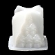 DIY 3D Halloween Skull Pyramid Candle Food Grade Silicone Statue Molds(SIMO-B007-01)-3