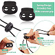 100Pcs 4 Styles Plastic Cord Locks(FIND-TA0010-22)-5