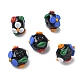 handgefertigte Lampwork Emaille Perlen(LAMP-Z020-06C)-1