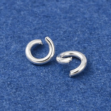 Messing Open Ringe springen(KK-G604-08S-07)-2