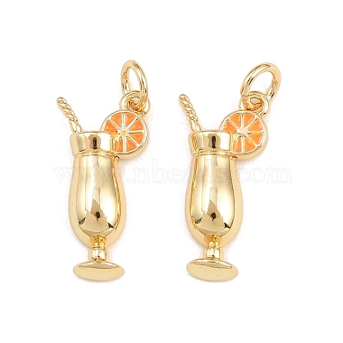 Brass Enamel Pendants(KK-B157-20G-03)-1