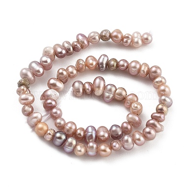 Natural Cultured Freshwater Pearl Beads Strands(PEAR-C003-06C)-3