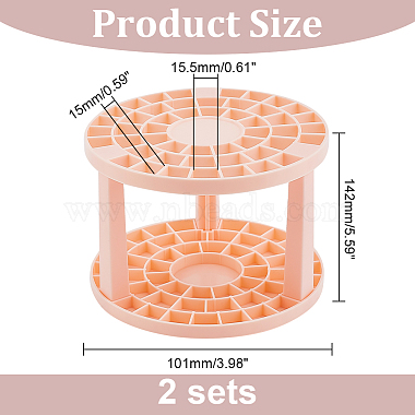 49 trous supports de rangement pour pinceaux cosmétiques(MRMJ-WH0012-46B)-2