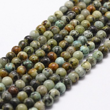10mm Round African Turquoise Beads