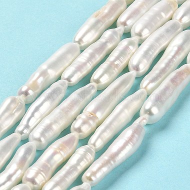Brins de perles de keshi naturelles(PEAR-J007-07)-2