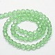 Eco-Friendly Faceted Glass Round Bead Strands(EGLA-J042-8mm-M01)-3
