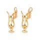Brass Enamel Pendants(KK-B157-20G-03)-1