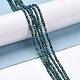 Natural Chrysocolla & Lapis Lazuli Beads Strands(G-D463-08A)-4