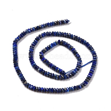Chapelets de perle en lapis-lazuli naturel(G-H278-02A)-3