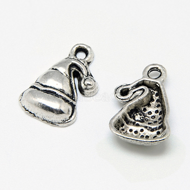 Antique Silver Hat Alloy Charms