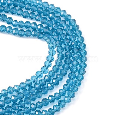 Chapelets de perles en verre transparente  (GLAA-R135-2mm-19)-2