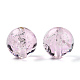 Perles vernissées de feuille en argent manuelles(LAMP-N029-019-A01)-3