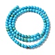 Dyed Natural Magnesite Beads Strands(G-Q181-B01-01)-3