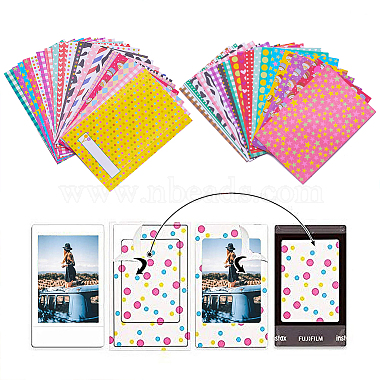 набор альбомов с фотобумагой и пленкой gorgecraft 2x3 дюймов(DIY-GF0001-48)-3