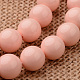 polierte runde Klasse eine Schale Perle Perle Stränge(BSHE-M027-6mm-10)-1
