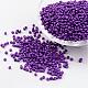 12/0 1.5~2mm Baking Paint Glass Seed Beads Loose Spacer Beads(X-SEED-S001-K13)-1