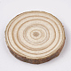 Неокрашенные необработанные деревянные кабошоны(WOOD-T011-22)-3