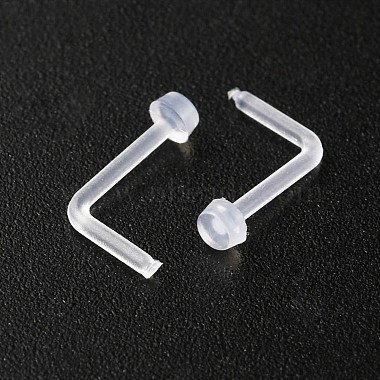 Acrylic L-Shaped Nose Ring(AJEW-YW0001-06G)-3