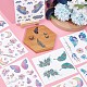 12 Sheets 12 Style Butterfly Theme Cool Sexy Body Art Removable Temporary Tattoos Paper Stickers(MRMJ-GF0001-37)-4