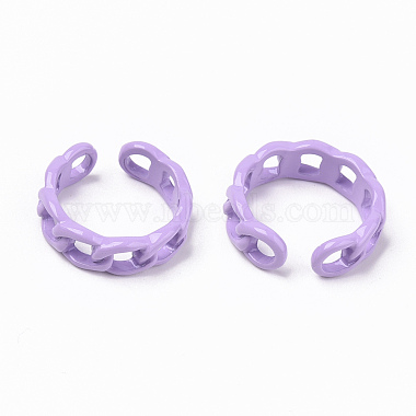 Spray Painted Alloy Cuff Rings(X-RJEW-T011-29C-RS)-2