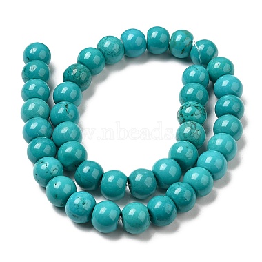 Natural Howlite Beads Strands(G-B049-C01-07A)-3