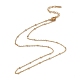 201 Stainless Steel Satellite Chain Necklace for Men Women(NJEW-P268-A22-2X5)-1