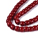 perles verre opaque brins(GLAA-Q106-02A-B03)-3