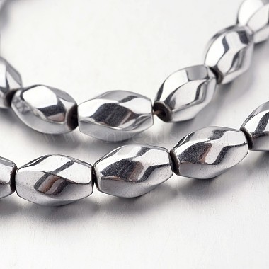 Twist Non-magnetic Hematite Beads