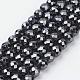 Non-Magnetic Synthetic Hematite Beads Strands(HEMA-8D-1)-3