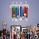 Sports Theme Iron Medal Hanger Holder Display Wall Rack(ODIS-WH0024-022)-7