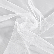1Sheet Chinlon Tulle, Diamond Mesh, for Wedding Party Decorations, White, 200x160x0.015cm(DIY-OC0009-21D)