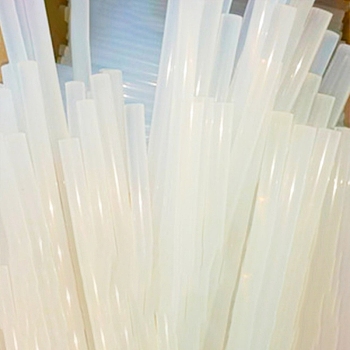 Hot Melt Plastic Glue Sticks, Use for Glue Gun, Clear, 270x7mm