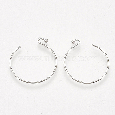 Brass Earring Hooks(X-KK-T035-102P)-2