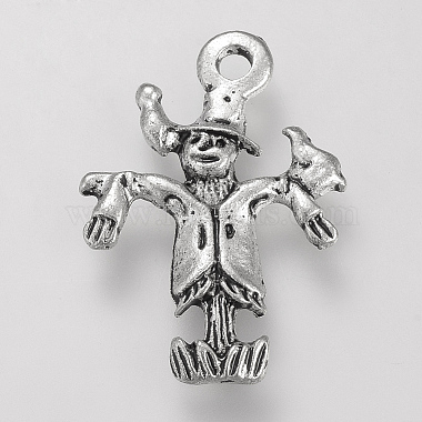 Antique Silver Human Alloy Pendants