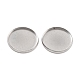 316 Surgical Stainless Steel Cabochon Tray Settings(STAS-I187-06H-P)-2