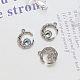 Alloy Rhinestone Pendant with Resin(INS-PW0001-10B)-1