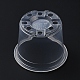 Transparent Plastic Planters with Drainage Holes(AJEW-WH20195-44A)-2