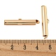 Brass Slide On End Clasp Tubes(KK-N254-119G-04)-3