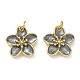 Brass Enamel Pendants(KK-CBAD9DF-03G-A)-2