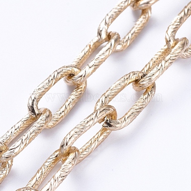 Clip de papel de aluminio cadenas gafas cordón para el cuello(AJEW-EH00027-01)-3