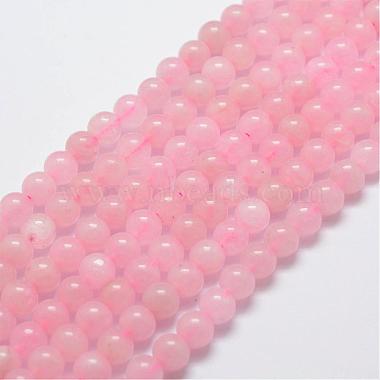 6mm Round Rose Quartz Beads