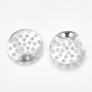 Iron Finger Ring/Brooch Sieve Findings(IFIN-T007-46P-NF)-2