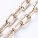 Clip de papel de aluminio cadenas gafas cordón para el cuello(AJEW-EH00027-01)-3
